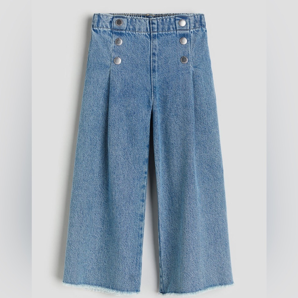 Girl’s H&M Wide Leg Pull-On Trousers